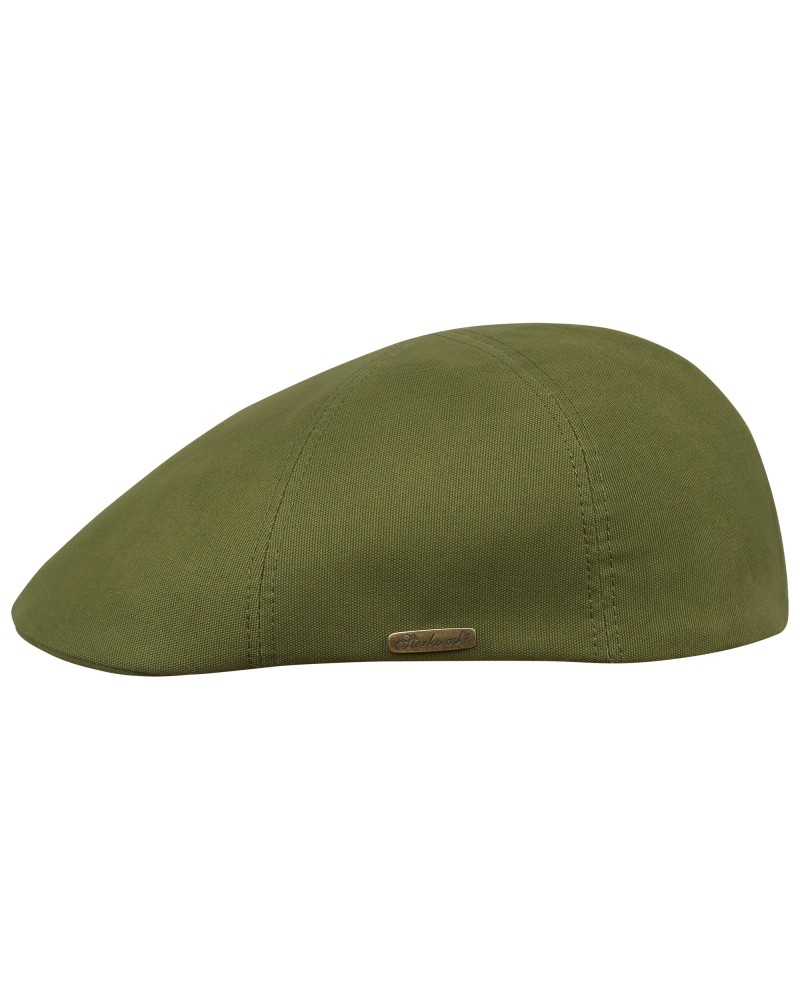 Rusty 6 panel flat cap dedicated for summer. Sewn with